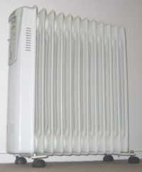 Electric oil radiator